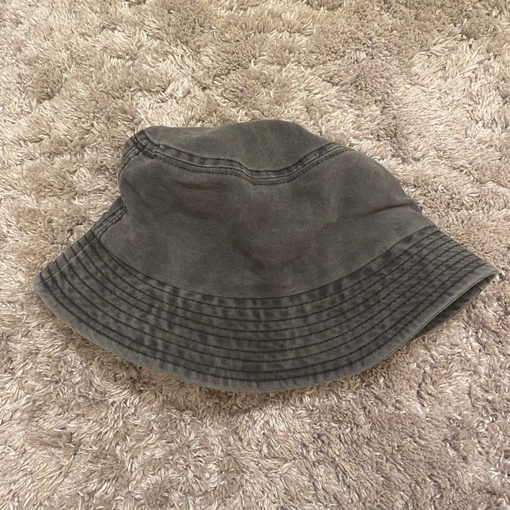 Greyish “Vintage” Bucket Hat